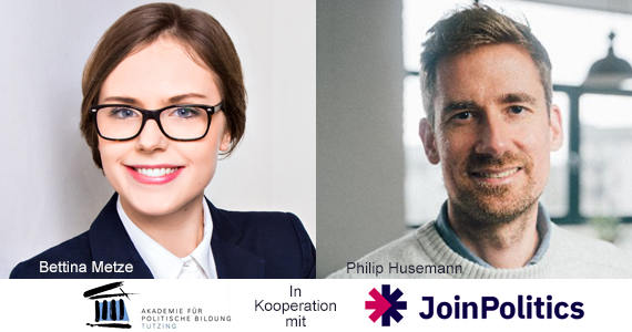 Bettina Metze und Philip Husemann