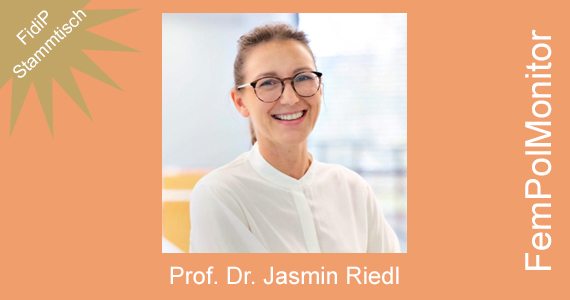 Prof. Dr. Jasmin Riedl stellt den FemPol-Monitor vor