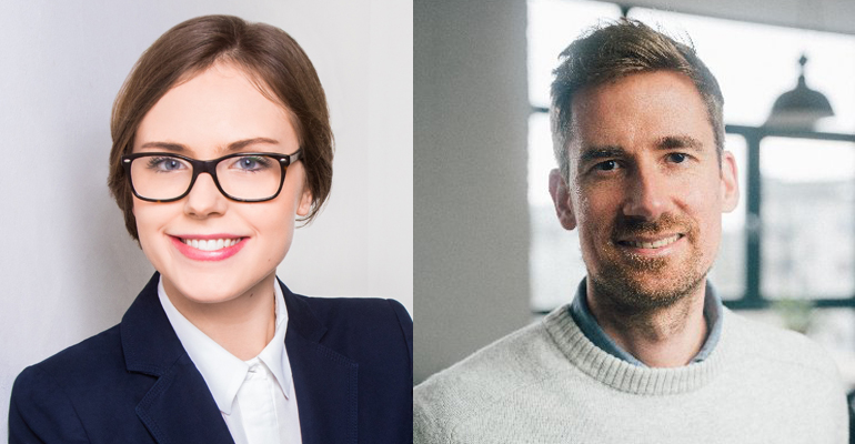 Bettina Metze und Philip Husemann von JoinPolitics