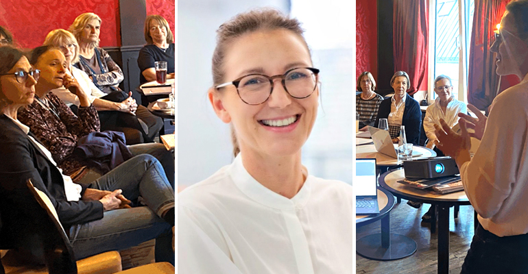 Prof. Dr. Jasmin Riedl stellt den FemPol-Monitor vor